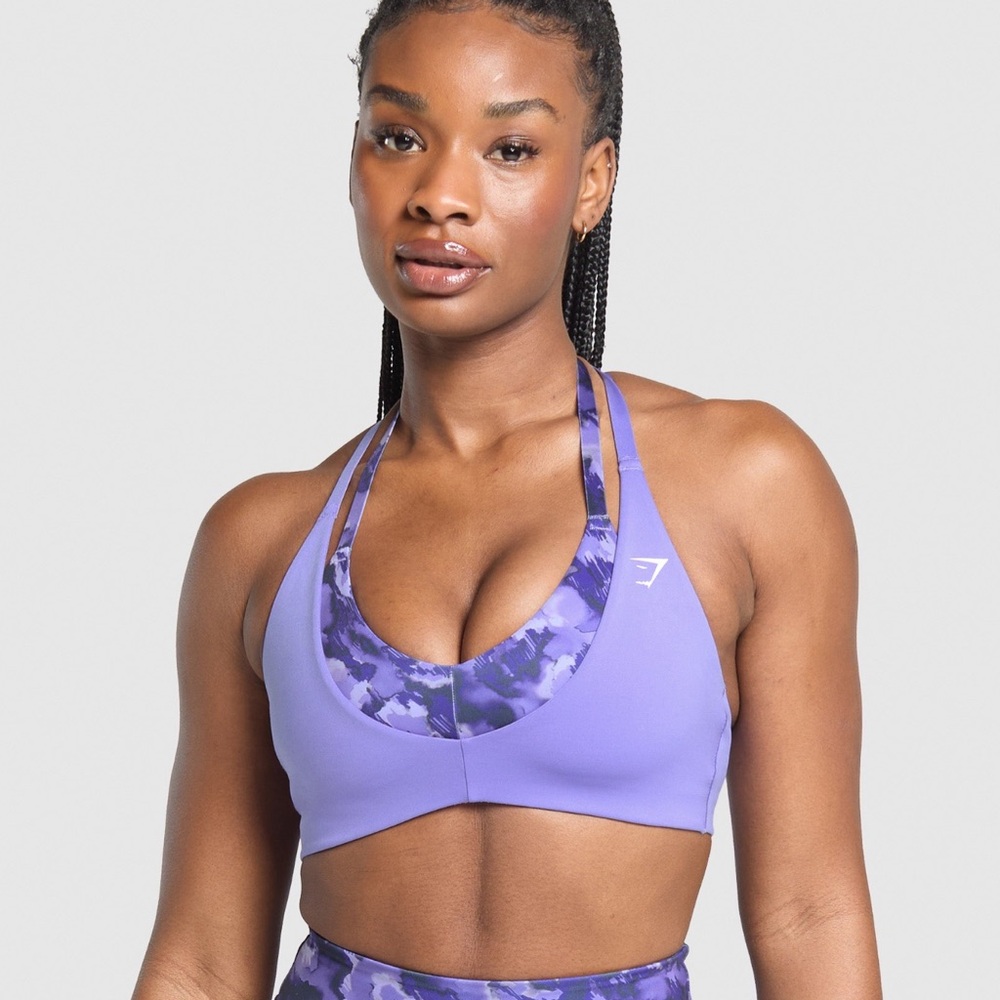 Women's Purple Sports Bra